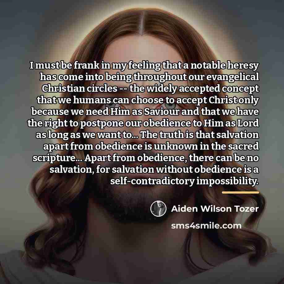 “I must be frank in my feeling that a notable…” quote by Aiden Wilson Tozer