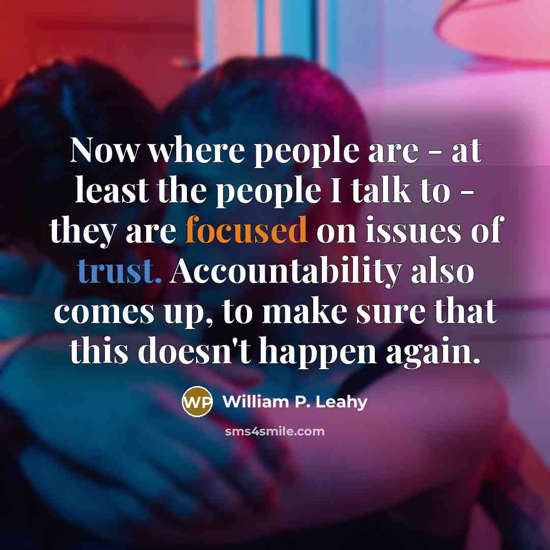 “Now where people are - at least the people I…” quote by William P. Leahy