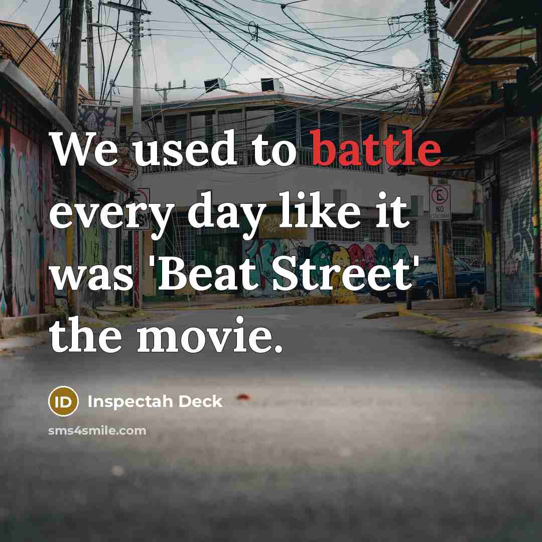 “We used to battle every day like it was 'Beat…” quote by Inspectah Deck