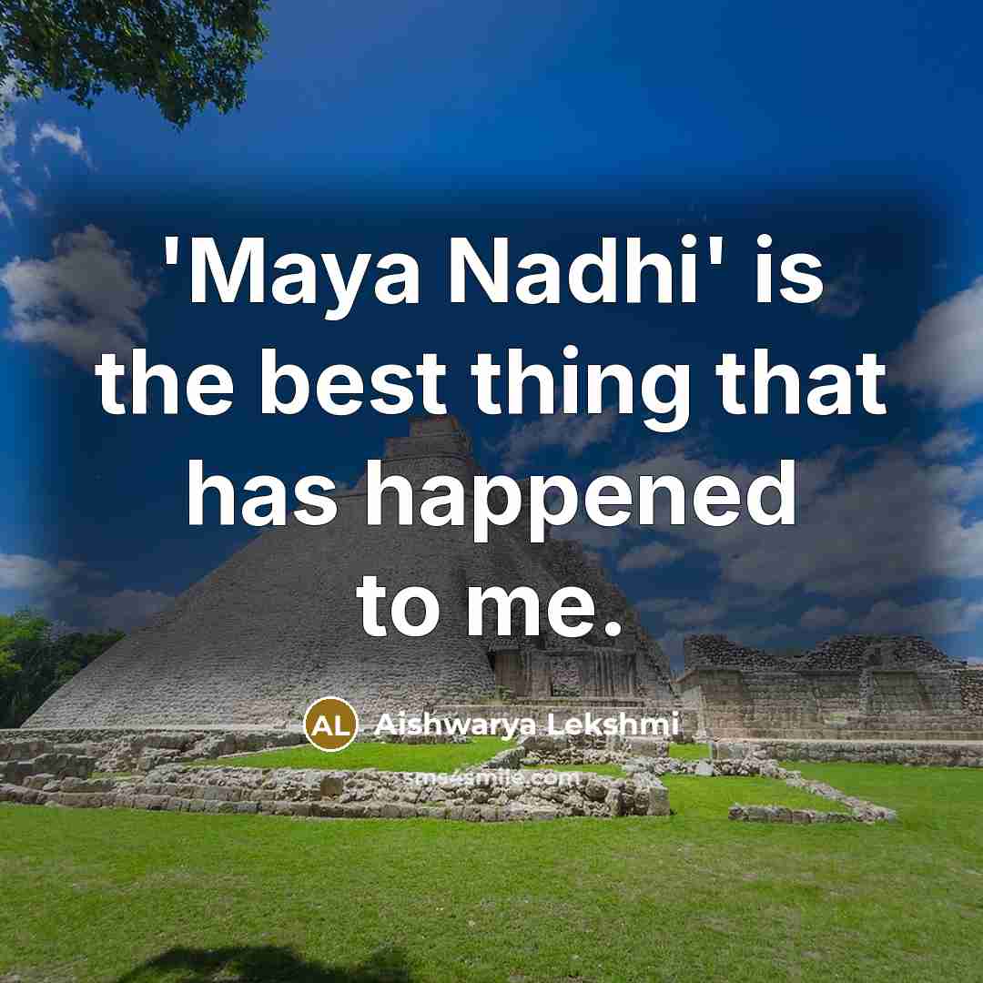 “'Maya Nadhi' is the best thing that has happened to…” quote by Aishwarya Lekshmi