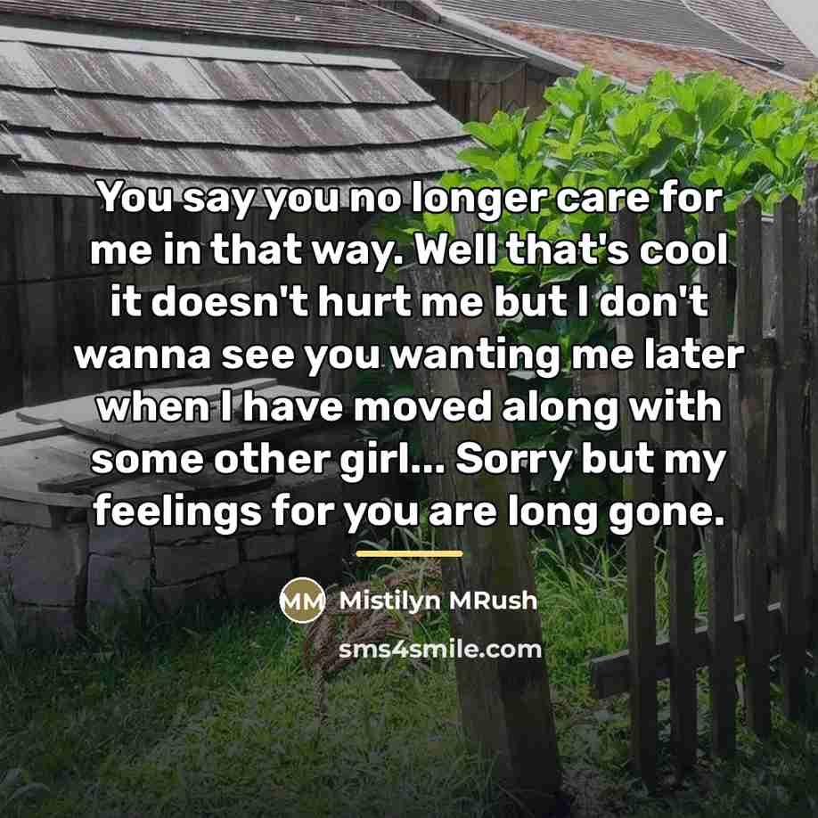 “You say you no longer care for me in that…” quote by Mistilyn MRush