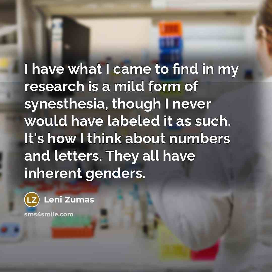 “I have what I came to find in my research…” quote by Leni Zumas