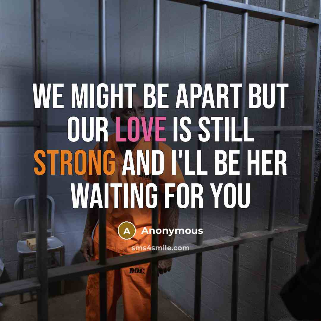 “We might be apart but our love is still strong…” quote by Anonymous