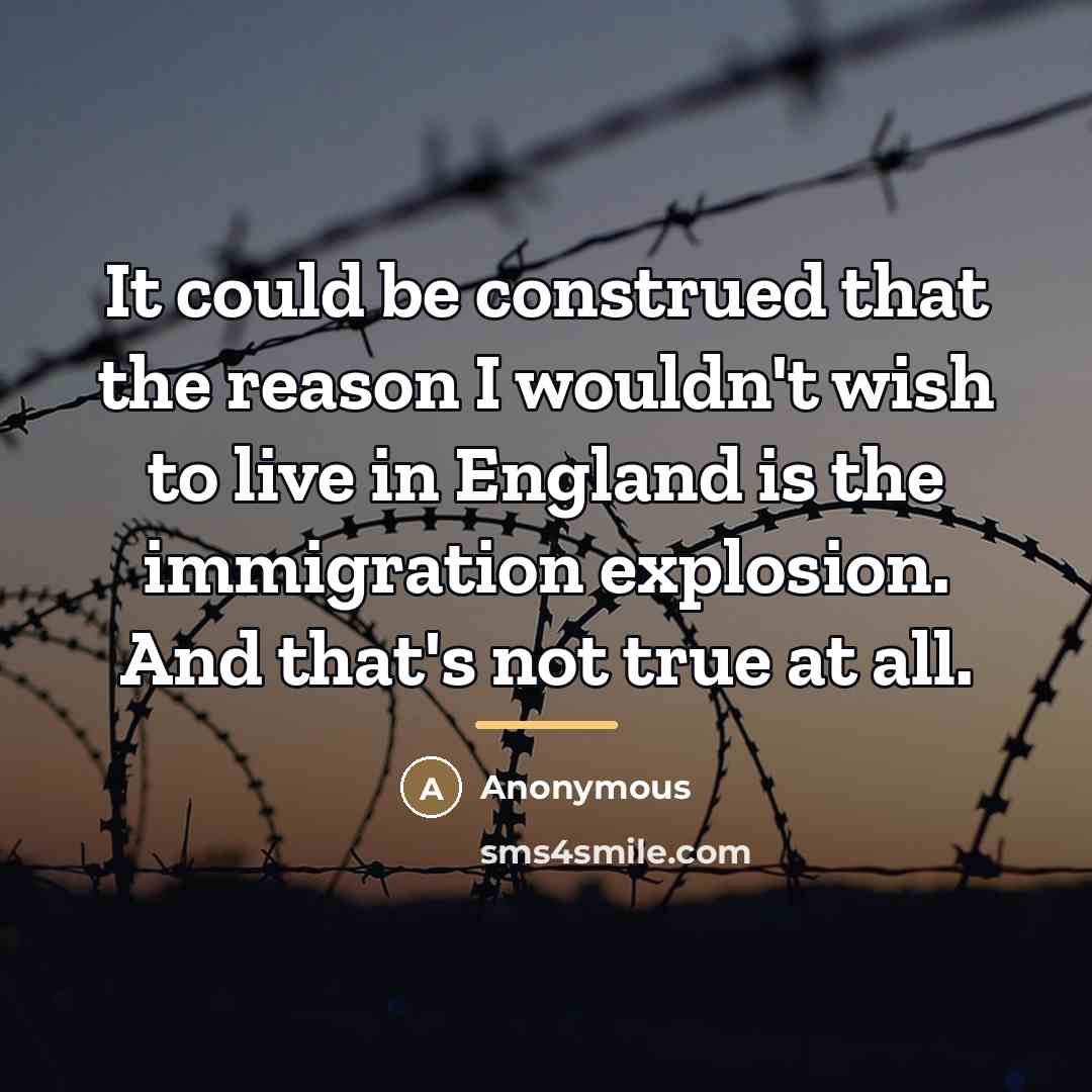 “It could be construed that the reason I wouldn't wish…” quote by Anonymous
