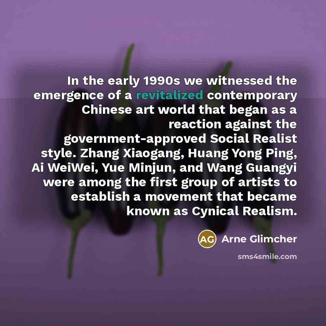 “In the early 1990s we witnessed the emergence of a…” quote by Arne Glimcher