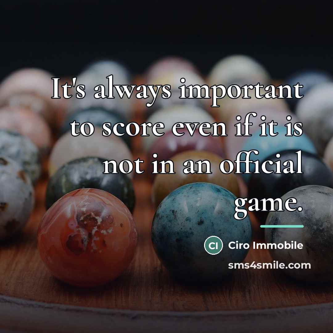 “It's always important to score even if it is not…” quote by Ciro Immobile