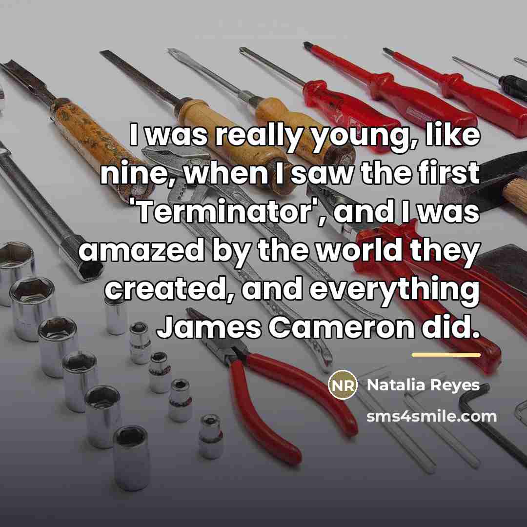 “I was really young, like nine, when I saw the…” quote by Natalia Reyes