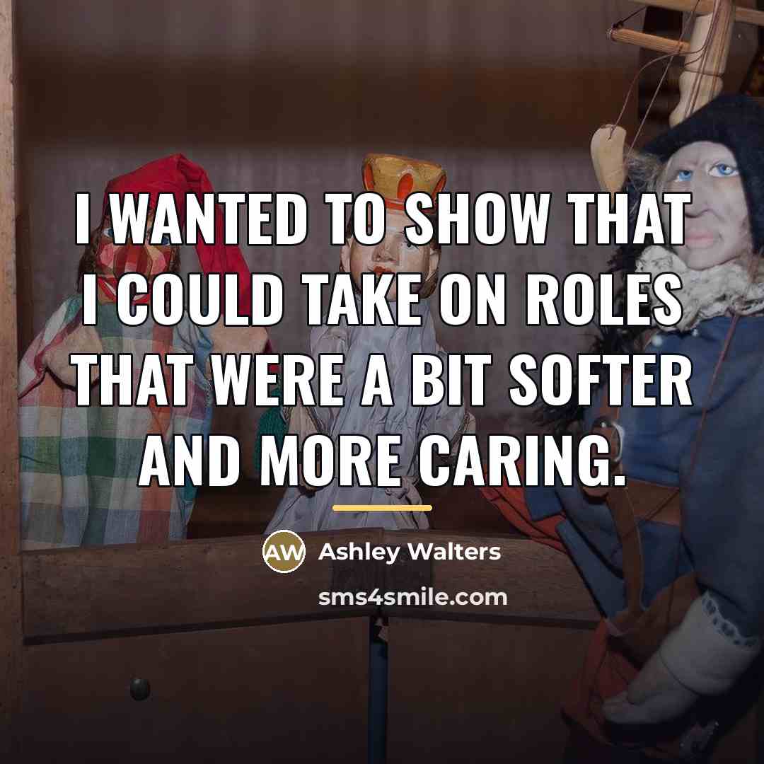 “I wanted to show that I could take on roles…” quote by Ashley Walters