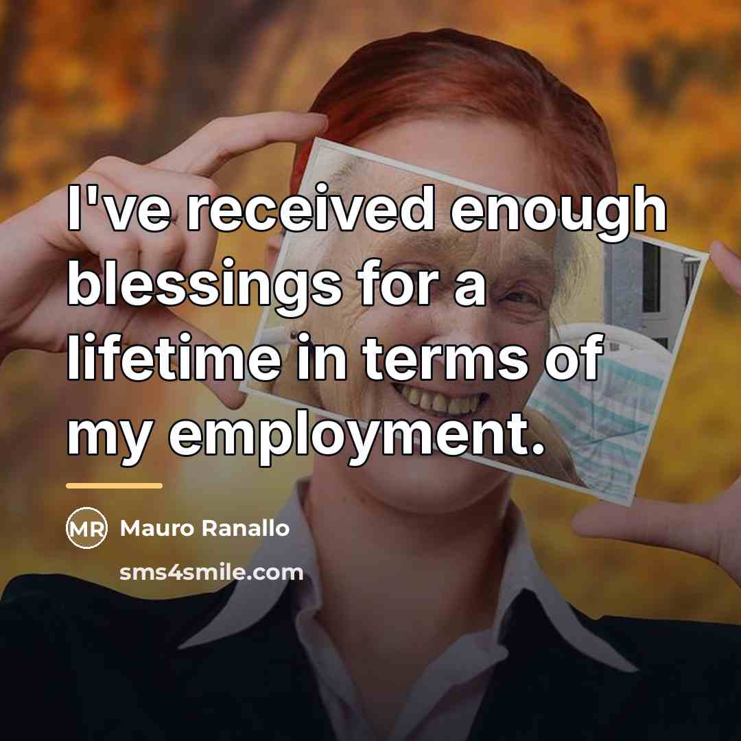 “I've received enough blessings for a lifetime in terms of…” quote by Mauro Ranallo