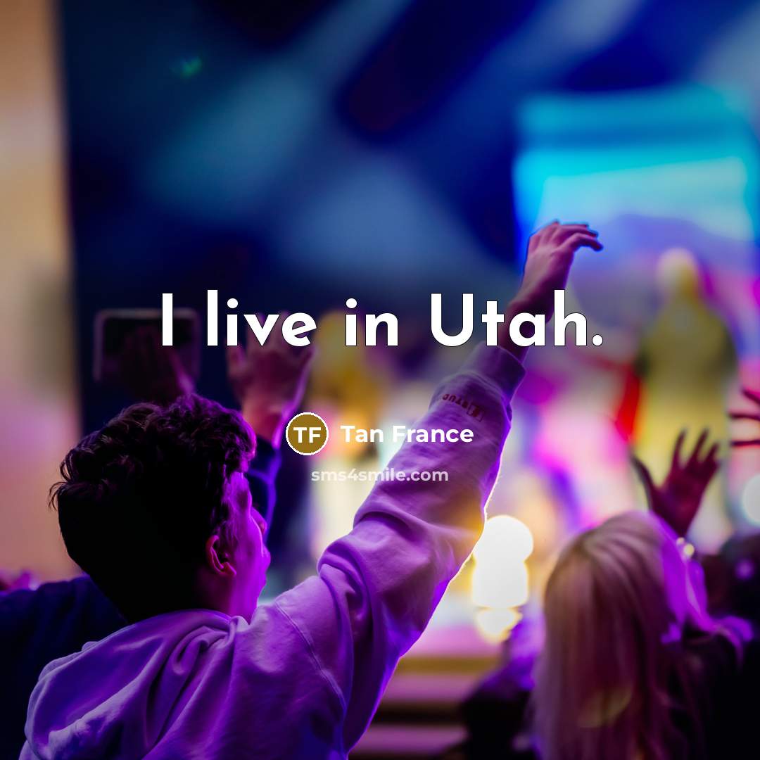“I live in Utah.…” quote by Tan France