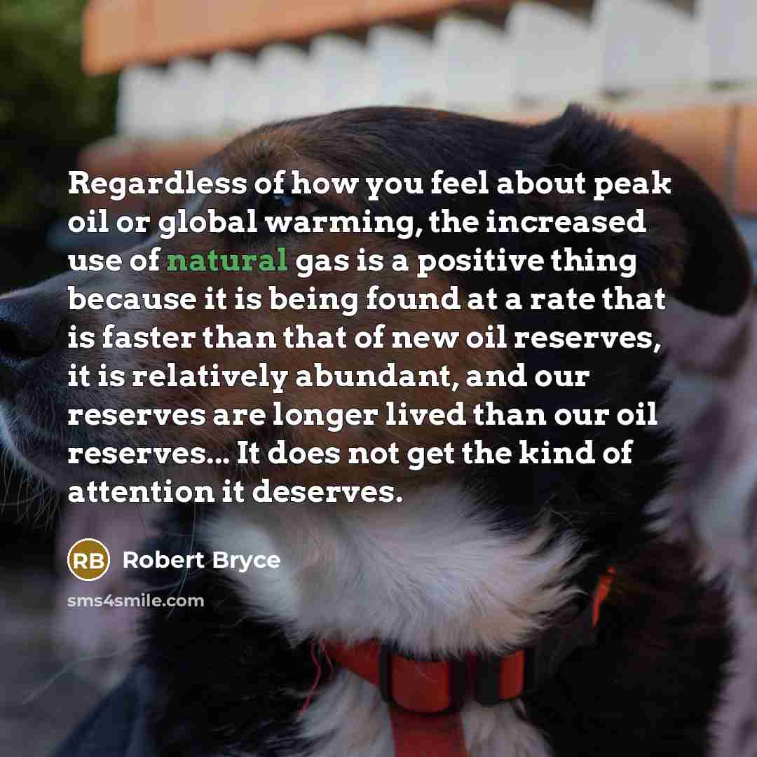 “Regardless of how you feel about peak oil or global…” quote by Robert Bryce