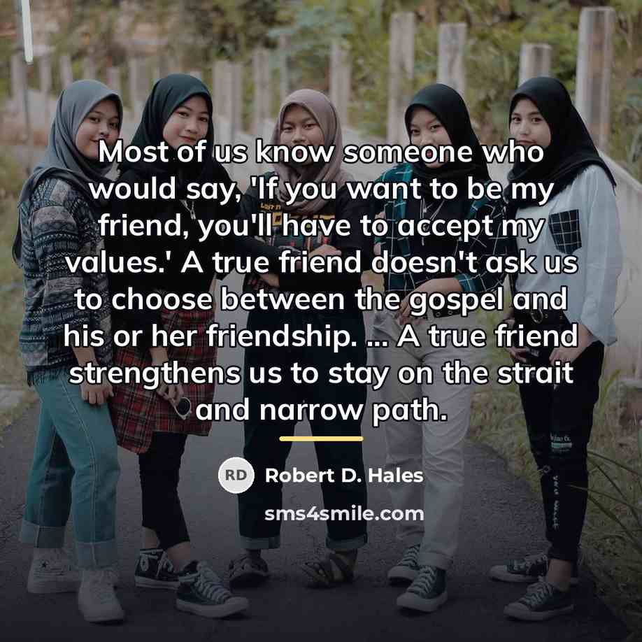 “Most of us know someone who would say, 'If you…” quote by Robert D. Hales