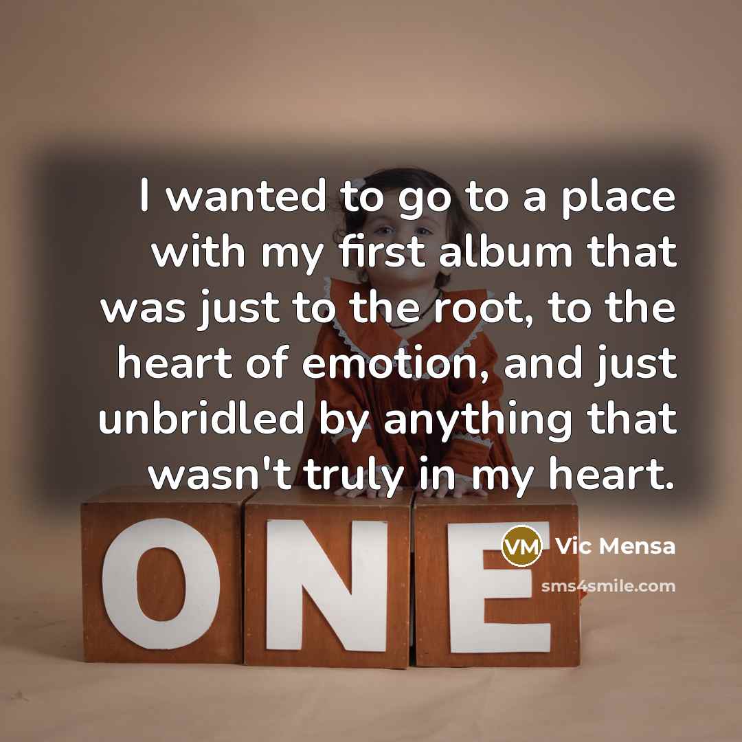 “I wanted to go to a place with my first…” quote by Vic Mensa