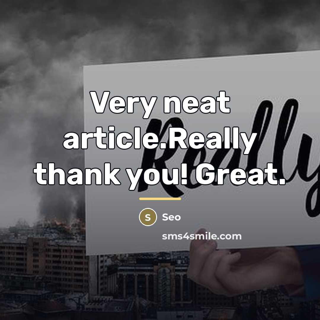 “Very neat article.Really thank you! Great.…” quote by Seo