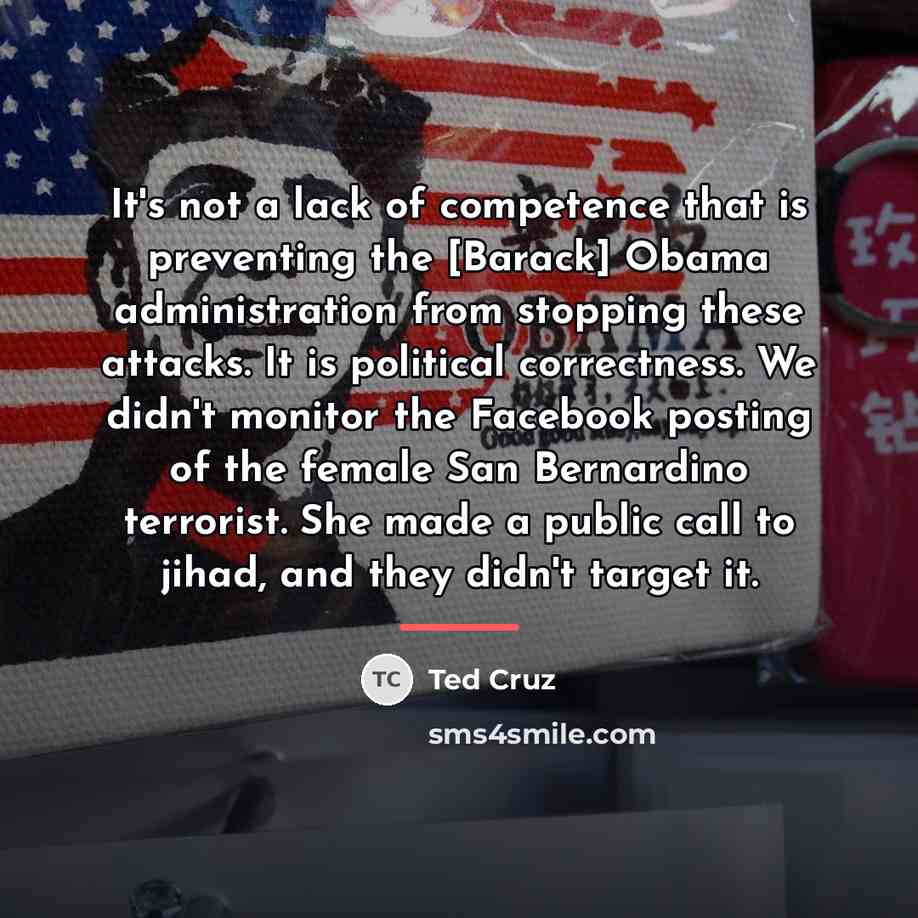 “It's not a lack of competence that is preventing the…” quote by Ted Cruz