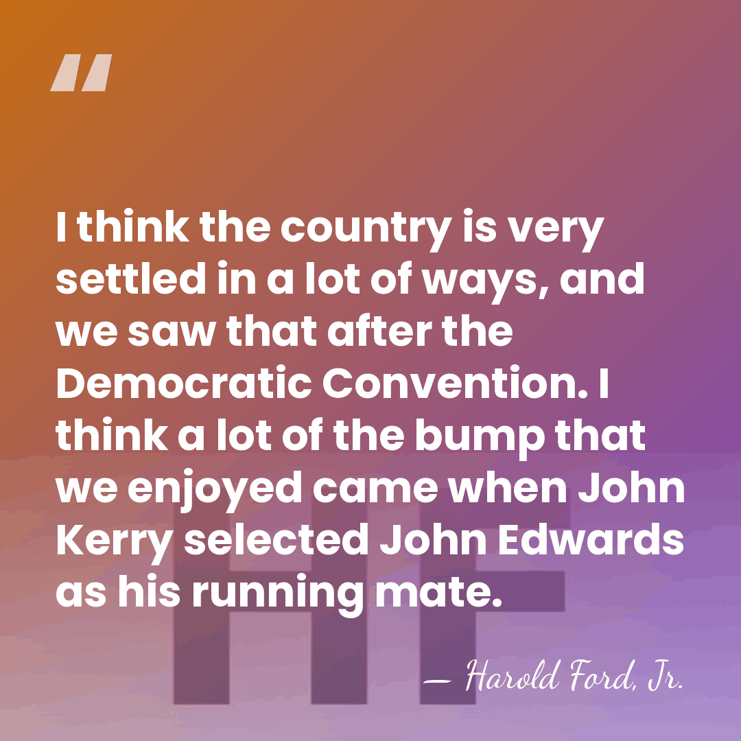 I think the country is very settled in a lot of ways,&hellip; - Harold Ford, Jr.