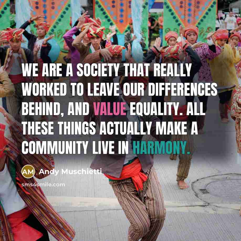 “We are a society that really worked to leave our…” quote by Andy Muschietti