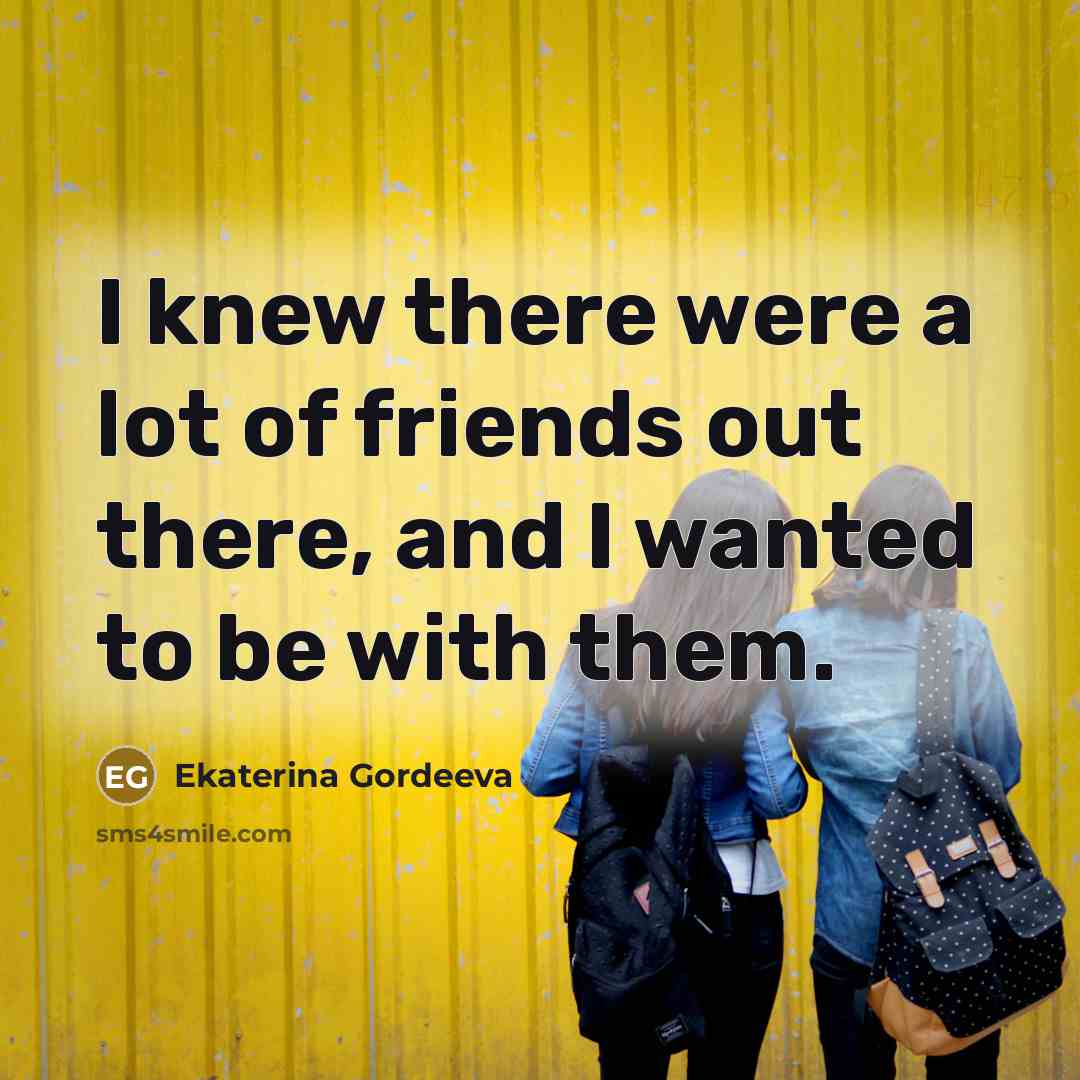 “I knew there were a lot of friends out there,…” quote by Ekaterina Gordeeva