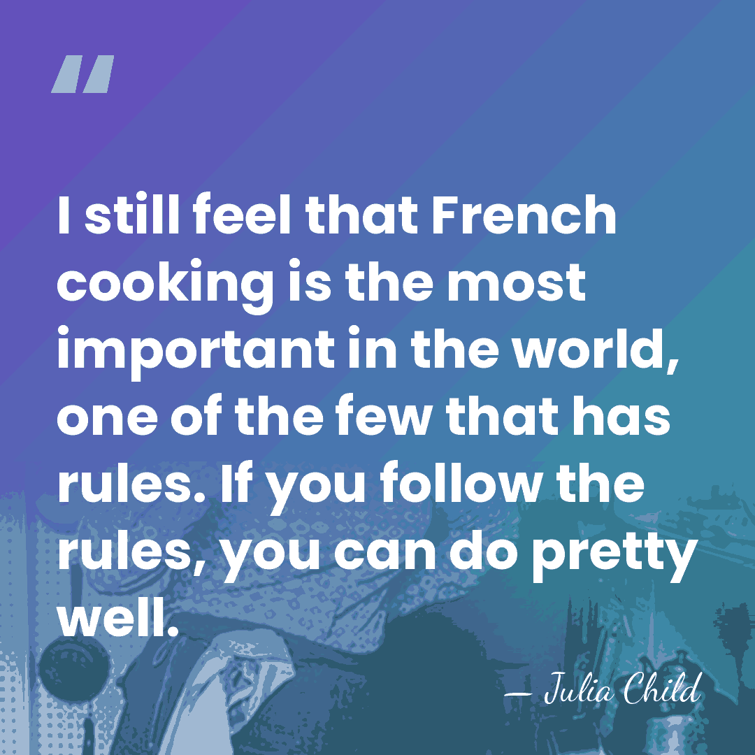 I still feel that French cooking is the most important in the&hellip; - Julia Child