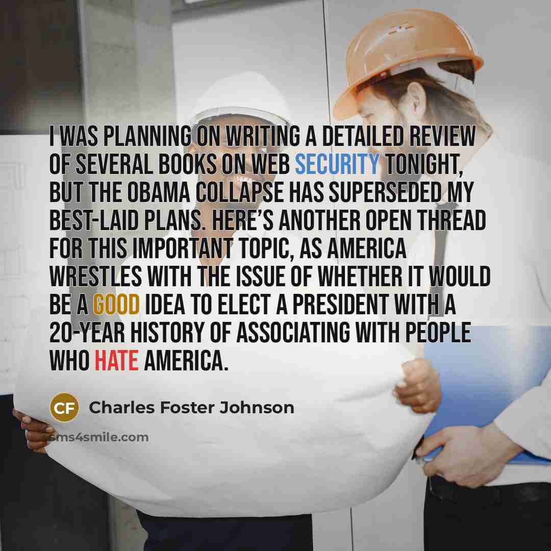 “I was planning on writing a detailed review of several…” quote by Charles Foster Johnson