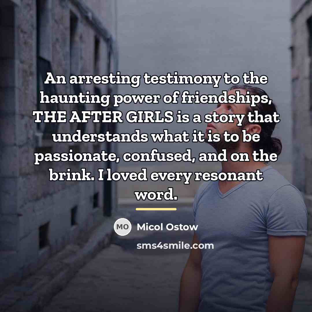 “An arresting testimony to the haunting power of friendships, THE…” quote by Micol Ostow