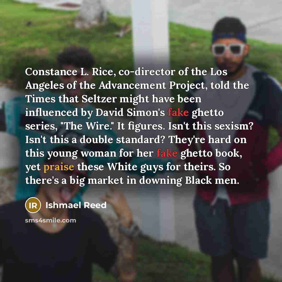 “Constance L. Rice, co-director of the Los Angeles of the…” quote by Ishmael Reed