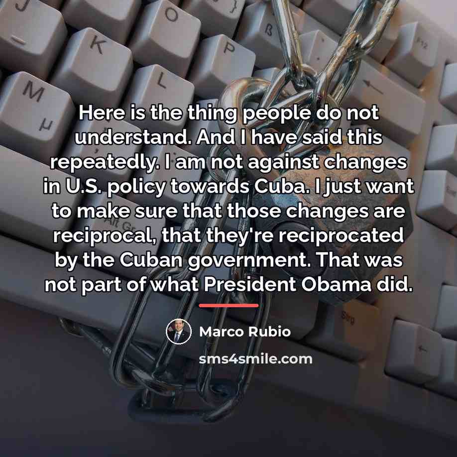 “Here is the thing people do not understand. And I…” quote by Marco Rubio