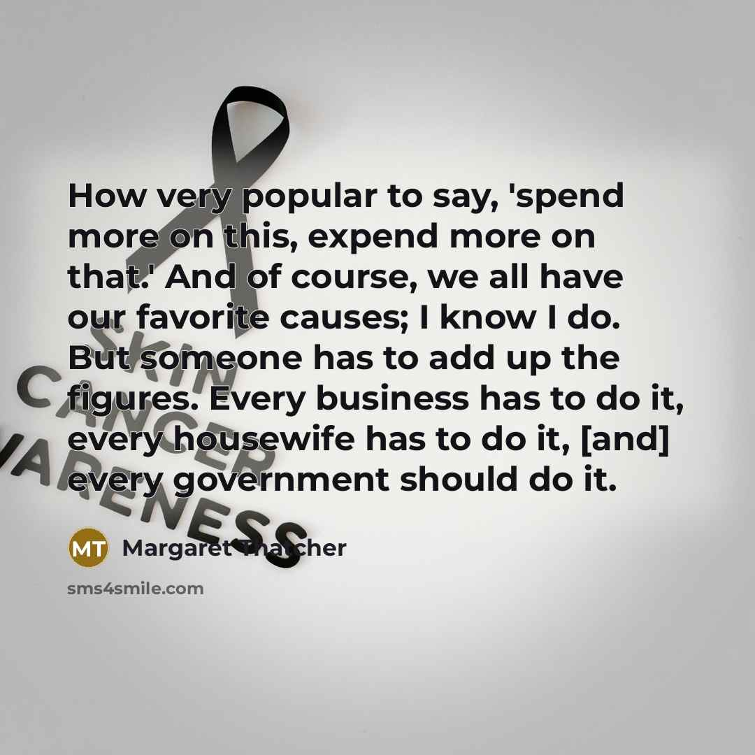 “How very popular to say, 'spend more on this, expend…” quote by Margaret Thatcher