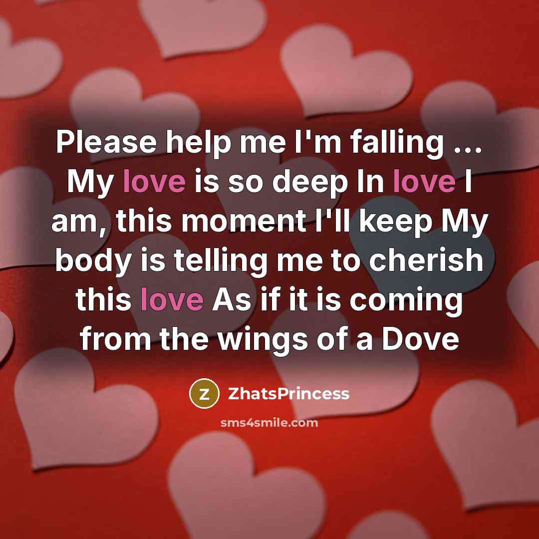 “Please help me I'm falling .... My love is so…” quote by ZhatsPrincess