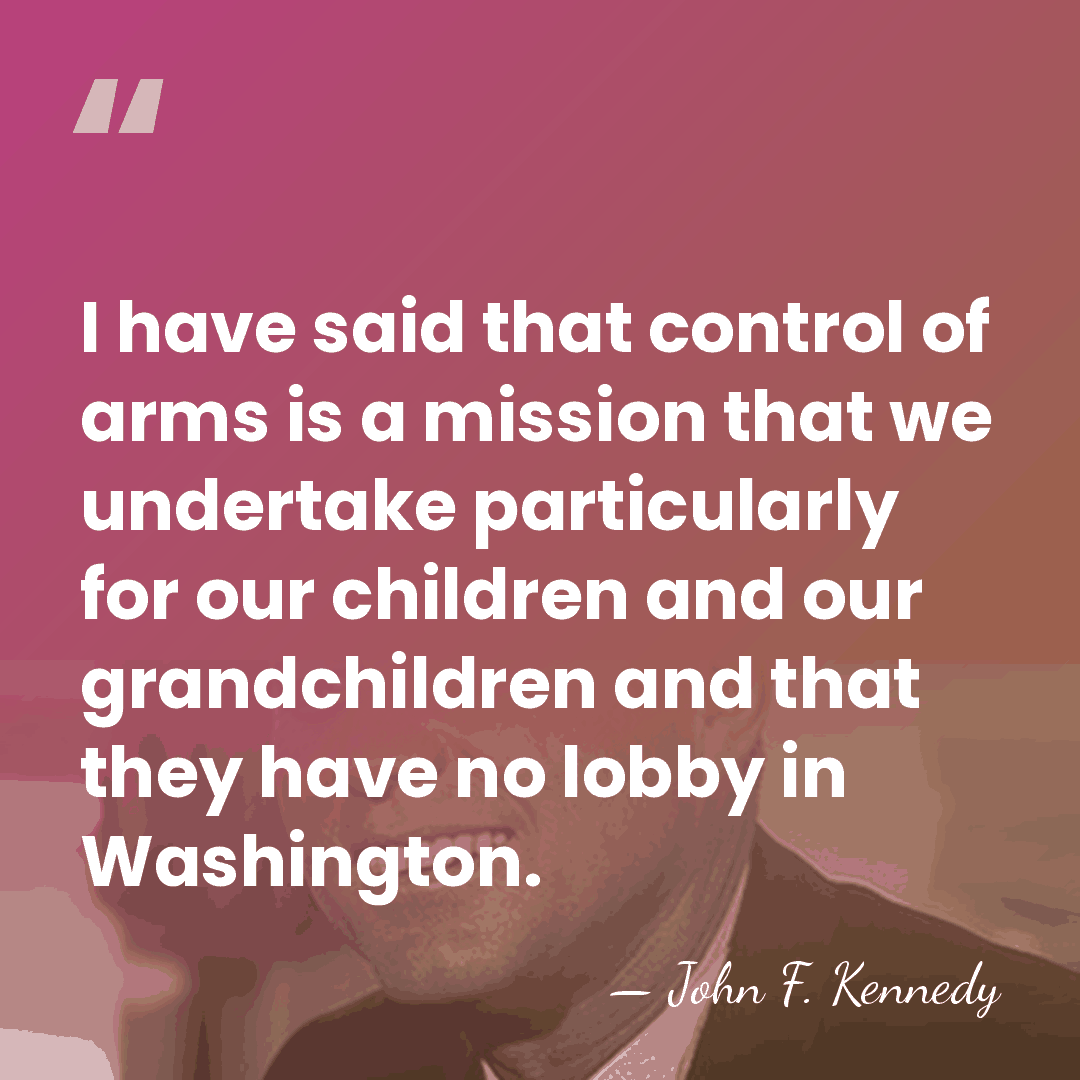 I have said that control of arms is a mission that we&hellip; - John F. Kennedy
