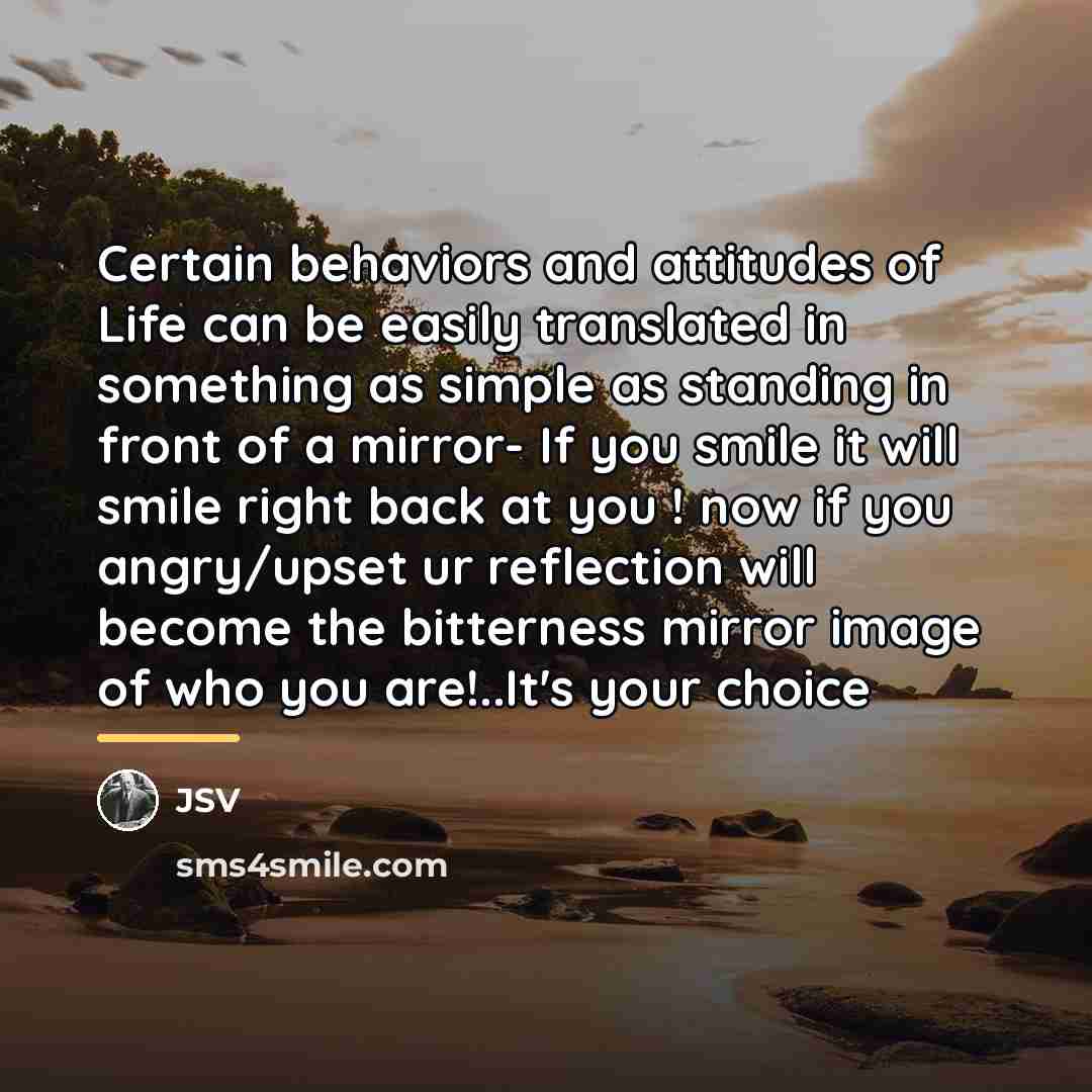 “Certain behaviors and attitudes of Life can be easily translated…” quote by JSV