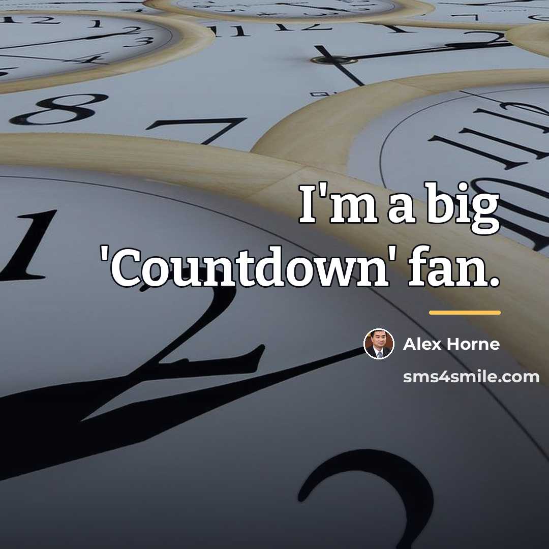“I'm a big 'Countdown' fan.…” quote by Alex Horne