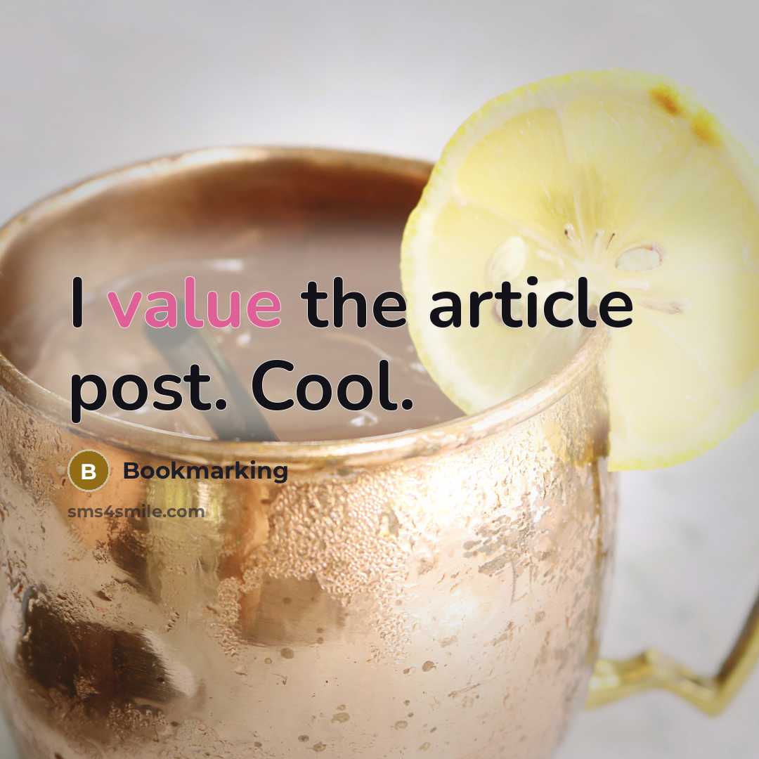 “I value the article post. Cool.” quote by Bookmarking