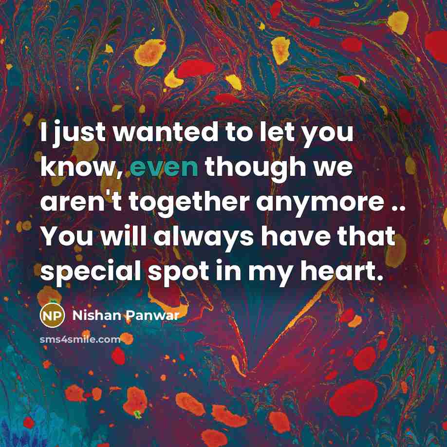 “I just wanted to let you know, even though we…” quote by Nishan Panwar