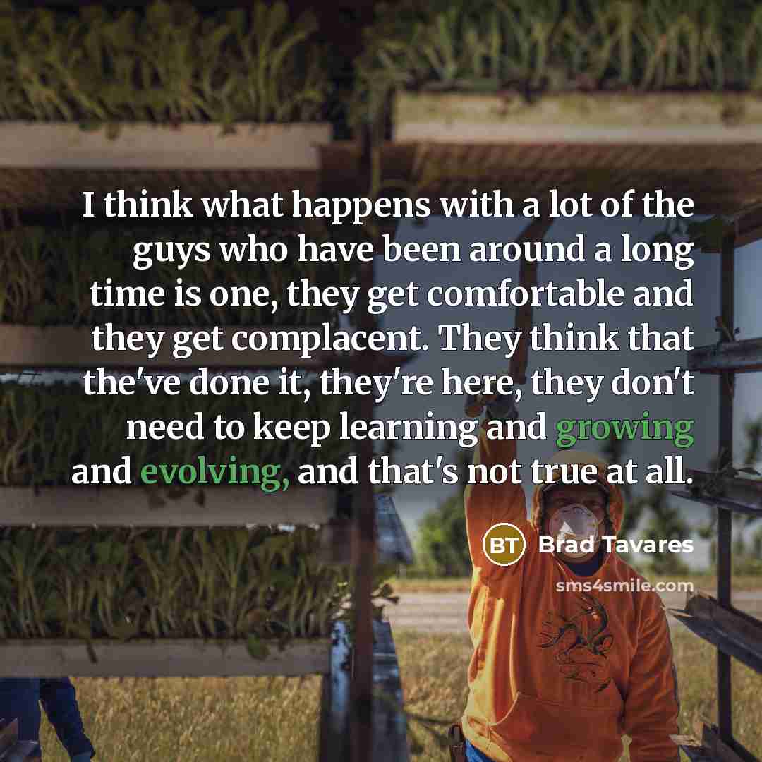 “I think what happens with a lot of the guys…” quote by Brad Tavares