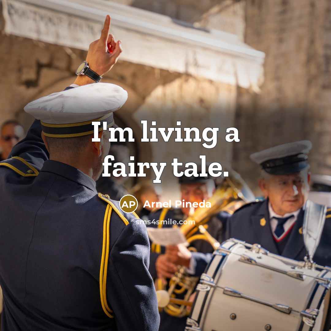“I'm living a fairy tale.…” quote by Arnel Pineda
