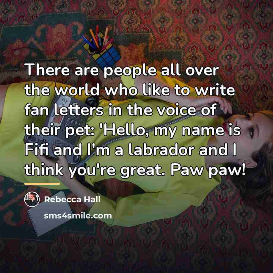 “There are people all over the world who like to…” quote by Rebecca Hall