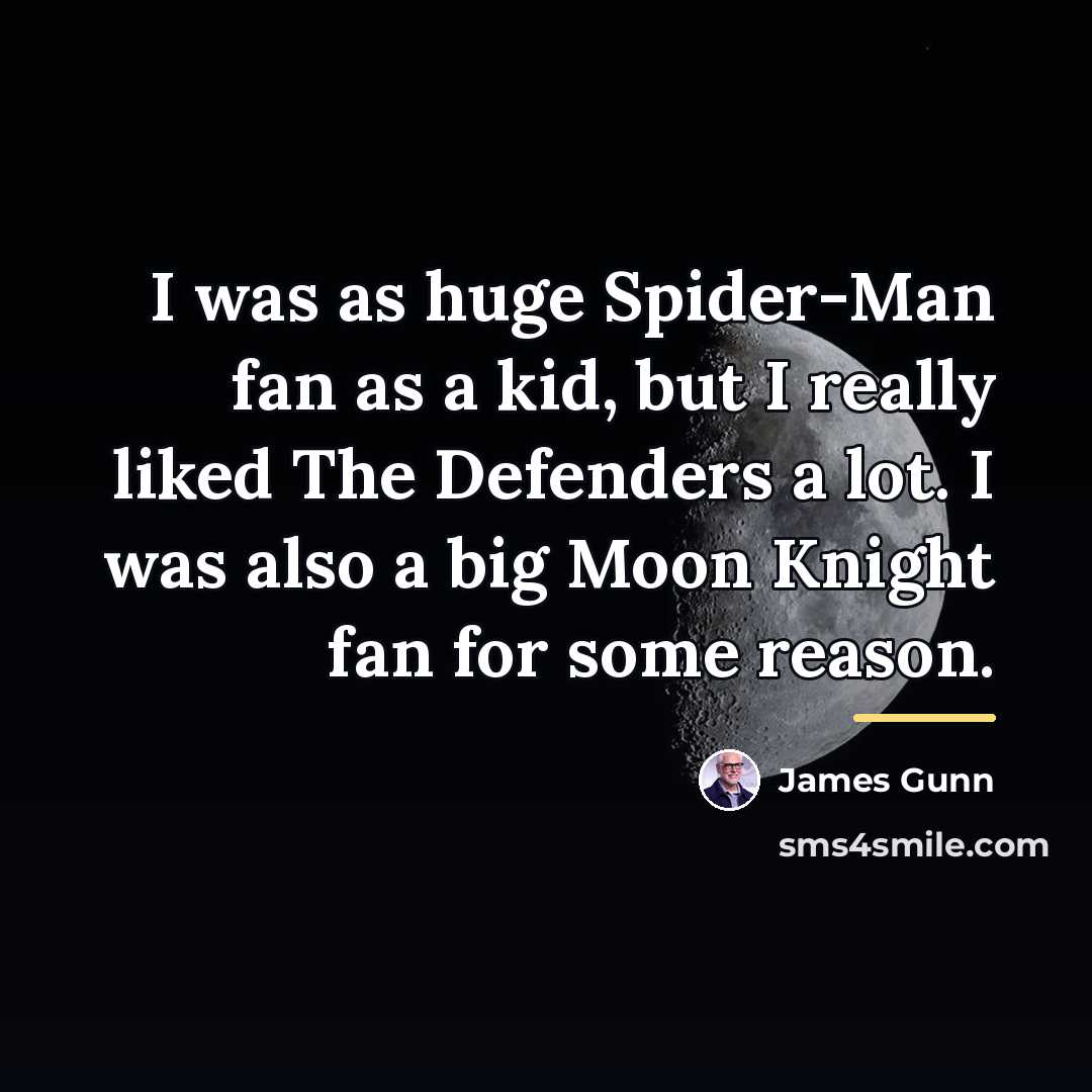 “I was as huge Spider-Man fan as a kid, but…” quote by James Gunn