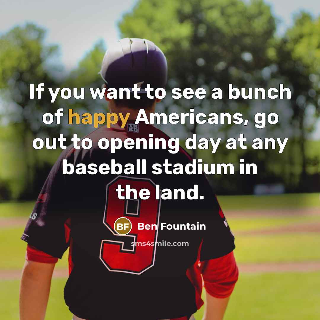 “If you want to see a bunch of happy Americans,…” quote by Ben Fountain