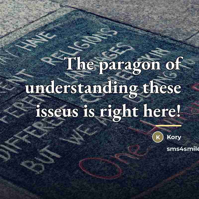 “The paragon of understanding these isseus is right here!…” quote by Kory