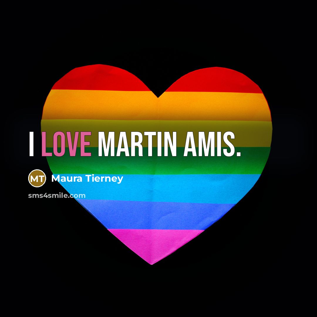 “I love Martin Amis.…” quote by Maura Tierney