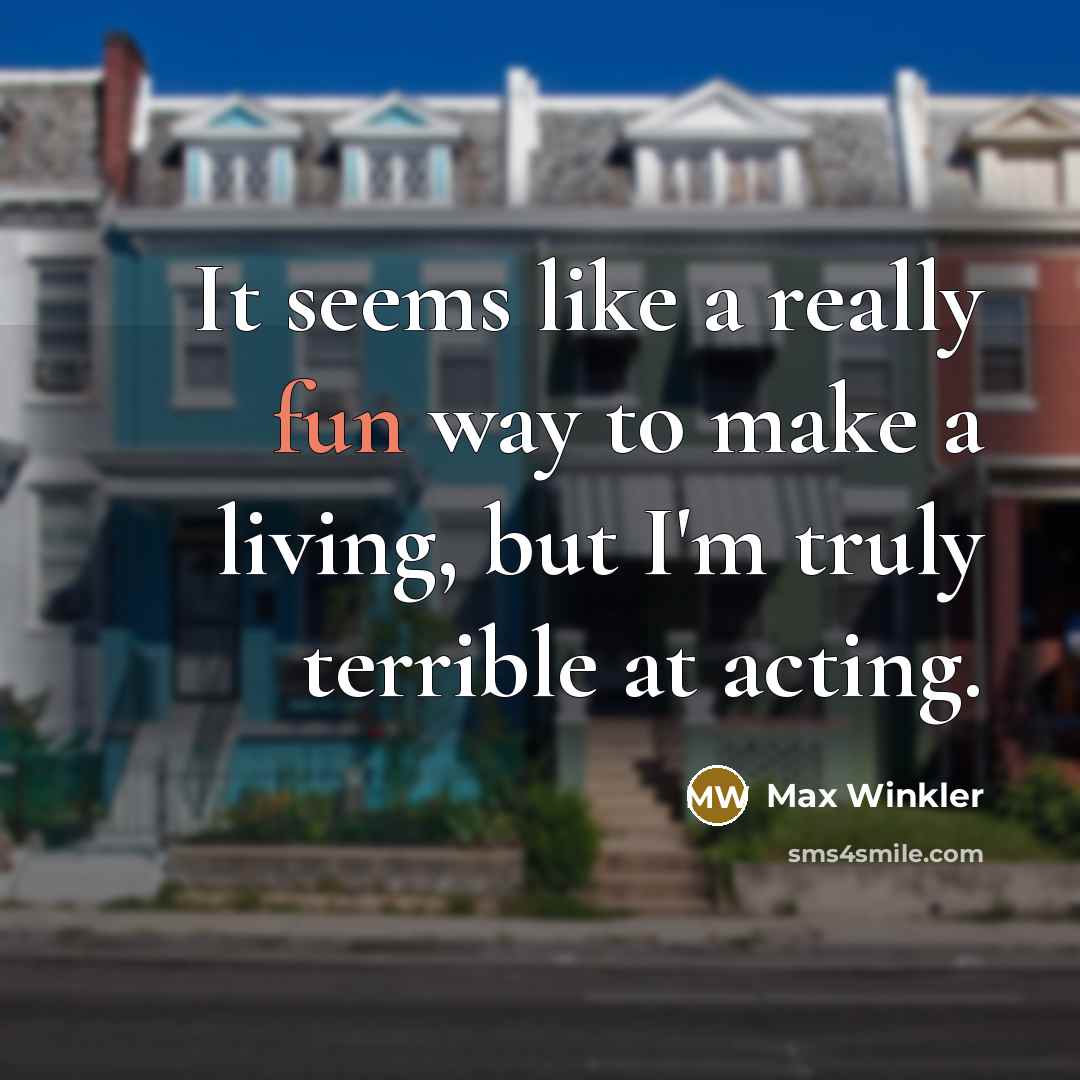 “It seems like a really fun way to make a…” quote by Max Winkler