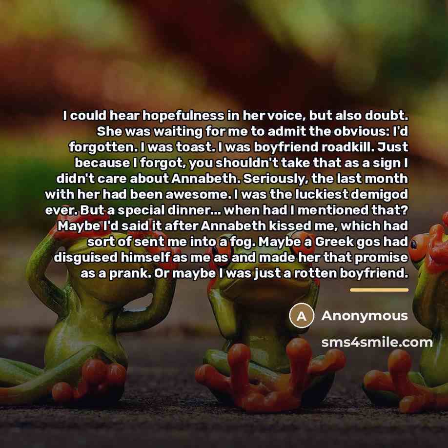 “I could hear hopefulness in her voice, but also doubt.…” quote by Anonymous
