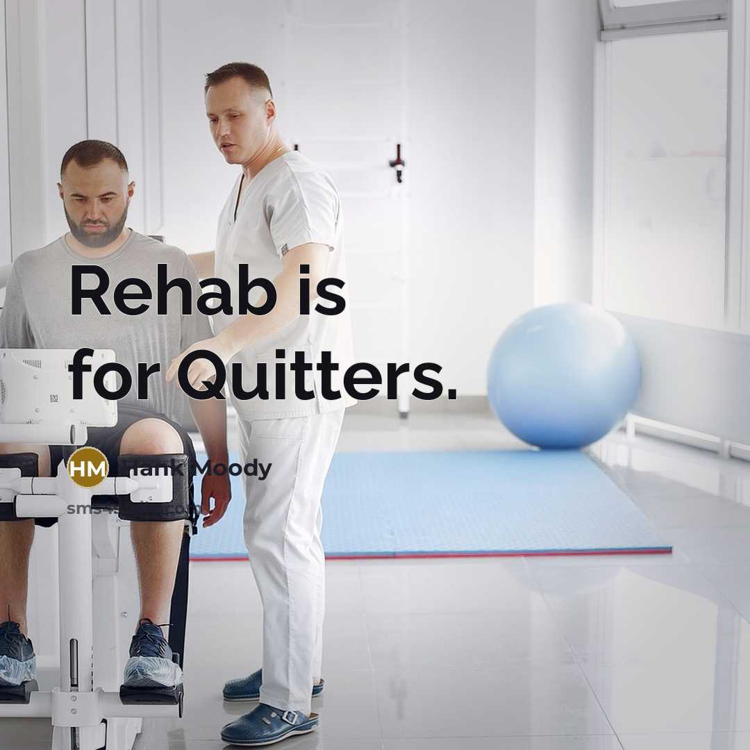 “Rehab is for Quitters.…” quote by Hank Moody