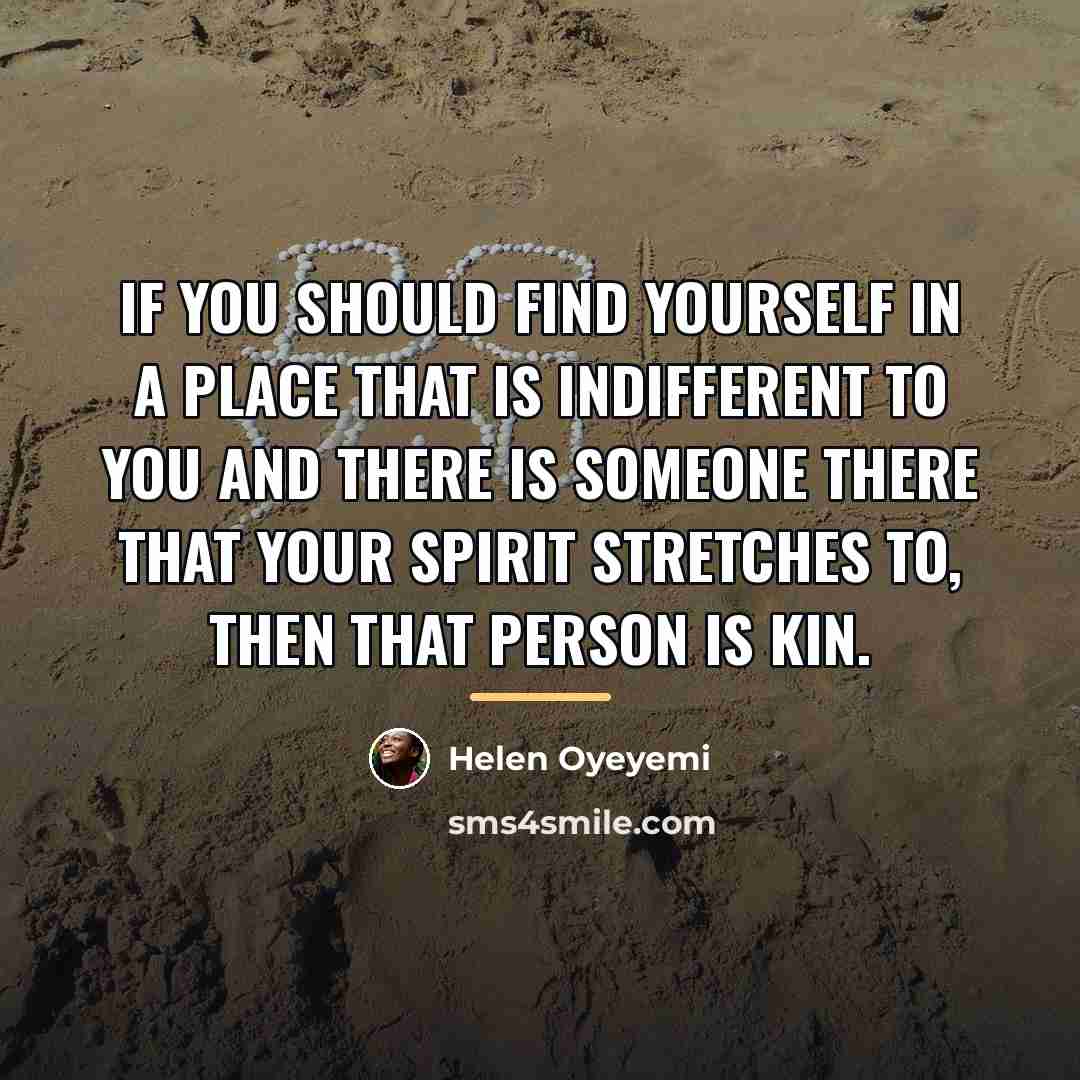 “If you should find yourself in a place that is…” quote by Helen Oyeyemi