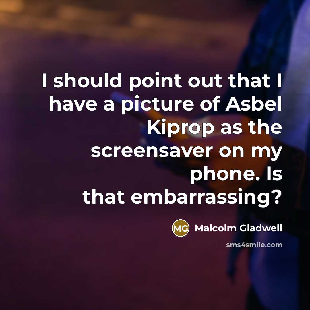 “I should point out that I have a picture of…” quote by Malcolm Gladwell