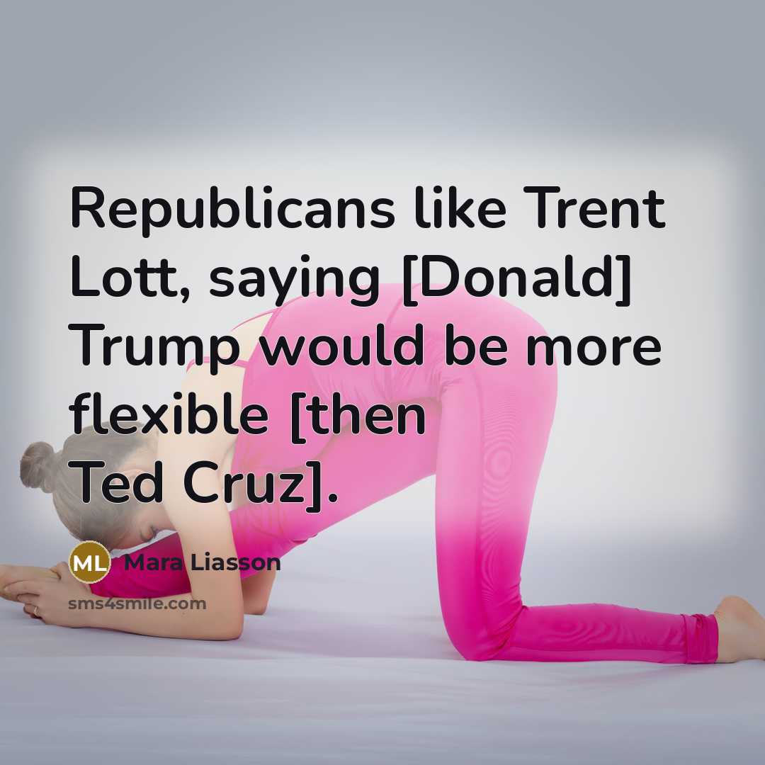 “Republicans like Trent Lott, saying [Donald] Trump would be more…” quote by Mara Liasson