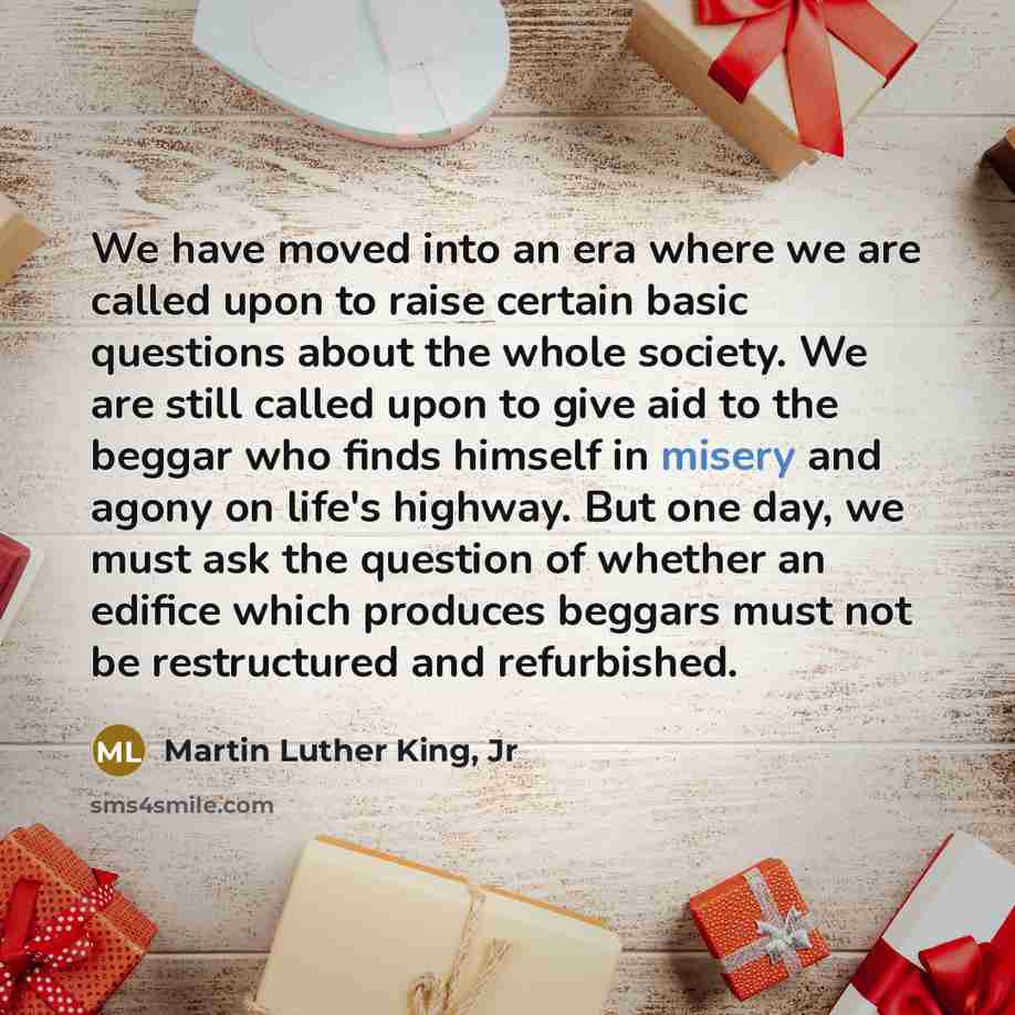 “We have moved into an era where we are called…” quote by Martin Luther King, Jr