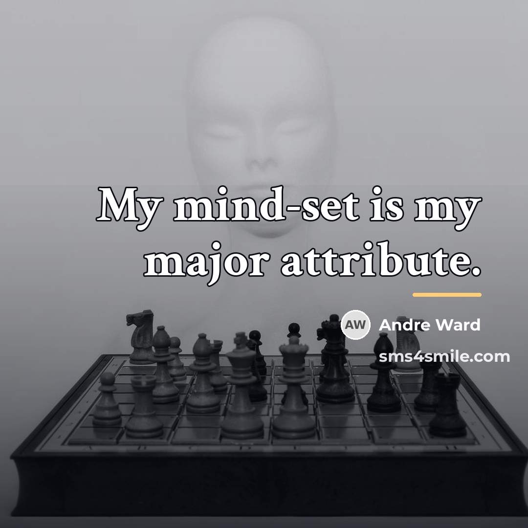 “My mind-set is my major attribute.…” quote by Andre Ward
