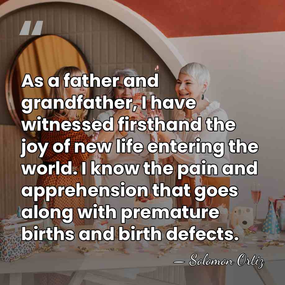 As a father and grandfather, I have witnessed firsthand the joy of&hellip; - Solomon Ortiz
